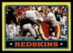 1986 Topps #170   -  George Rogers / Art Monk / Vernon Dean / Curtis Jordan / Dexter Manley  Washington Redskins Leaders Front Thumbnail
