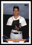 1993 Topps #536  Dave Haas  Front Thumbnail