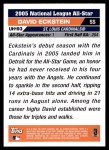 2005 Topps Update #193   -  David Eckstein All-Star Back Thumbnail