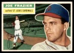 1956 Topps #141 WHT Joe Frazier  Front Thumbnail