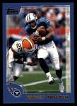 2000 Topps #195  Yancey Thigpen  Front Thumbnail