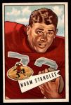 1952 Bowman Large #42  Norm Standlee  Front Thumbnail