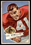 1952 Bowman Large #125  Leo Nomellini  Front Thumbnail