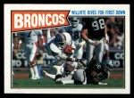 1987 Topps #30   -  Sammy Winder / Gerald Willhite / Mike Harden / Rulon Jones / Ricky Hunley Broncos Leaders Front Thumbnail