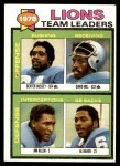 1979 Topps #357   -  Dexter Bussey / David Hill / Jim Allen / Al Baker Lions Leaders & Checklist Front Thumbnail