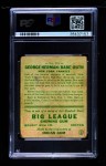 1933 Goudey #181 Babe Ruth Back Thumbnail