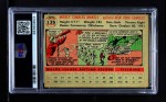 1956 Topps #135 WHT Mickey Mantle Back Thumbnail
