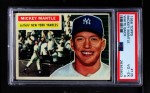 1956 Topps #135 WHT Mickey Mantle Front Thumbnail