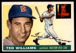 1955 Topps #2 Ted Williams Front Thumbnail