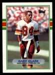 1989 Topps #258  Gary Clark  Front Thumbnail