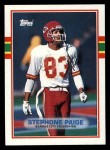 1989 Topps #359  Stephone Paige  Front Thumbnail