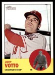 2012 Topps Heritage #90  Joey Votto  Front Thumbnail