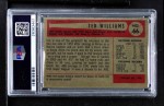 1954 Bowman #66 TED Ted Williams Back Thumbnail