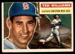 1956 Topps #5 Ted Williams Front Thumbnail