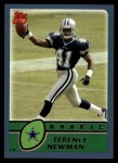 2003 Topps #383  Terence Newman  Front Thumbnail