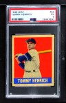 1948 Leaf #55 Tommy Henrich Front Thumbnail