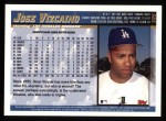 1998 Topps #395  Jose Vizcaino  Back Thumbnail