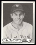 1940 Play Ball Reprint #155  Ray Hayworth  Front Thumbnail