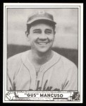 1940 Play Ball Reprint #207  Gus Mancuso  Front Thumbnail