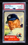 1953 Topps #82 Mickey Mantle Front Thumbnail