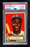 1952 Topps #312 Jackie Robinson Front Thumbnail