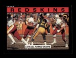 1985 Topps #177   -  John Riggins / Art Monk / Vernon Dean / Dexter Manley / Neal Olkewicz Washington Redskins Leaders Front Thumbnail