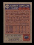 1985 Topps #379  Kellen Winslow  Back Thumbnail