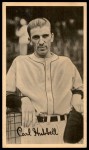1937 Goudey Wide Pen Carl Hubbell Front Thumbnail