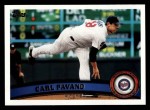 2011 Topps #186  Carl Pavano  Front Thumbnail