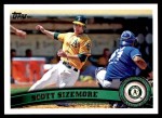 2011 Topps Update #111  Scott Sizemore  Front Thumbnail