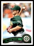 2011 Topps Update #27  Joey Devine  Front Thumbnail
