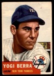 1953 Topps #104 Yogi Berra Front Thumbnail