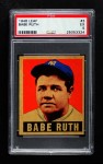 1948 Leaf #3 Babe Ruth Front Thumbnail