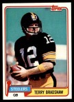 Lot of (8) Terry Bradshaw Football Cards With (2) 1977 Topps #245, (2) 1973  Topps #15, (3) 1978 Topps #65 & (1) 1974 Topps #470