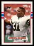1989 Topps #233  Marion Barber  Front Thumbnail