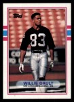 1989 Topps #272  Willie Gault  Front Thumbnail