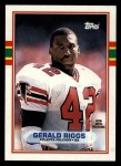 1989 Topps #342  Gerald Riggs  Front Thumbnail