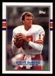 1989 Topps #349  Steve DeBerg  Front Thumbnail