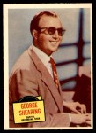 1957 Topps Hit Stars #31  George Shearing  Front Thumbnail