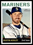 2013 Topps Heritage #166  Dustin Ackley  Front Thumbnail
