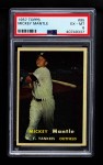 1957 Topps #95 Mickey Mantle Front Thumbnail