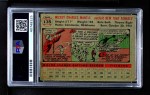 1956 Topps #135 GRY Mickey Mantle Back Thumbnail