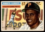 1956 Topps #33 Roberto Clemente Front Thumbnail