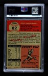 1953 Topps #82 Mickey Mantle Back Thumbnail