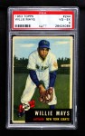 1953 Topps #244 Willie Mays Front Thumbnail