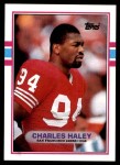 1989 Topps #11  Charles Haley  Front Thumbnail