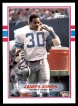 1989 Topps #366  James Jones  Front Thumbnail