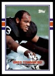 1989 Topps #274  Greg Townsend  Front Thumbnail