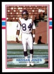 1989 Topps #78  Hassan Jones  Front Thumbnail
