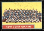 1962 Topps #114   Giants Team Front Thumbnail